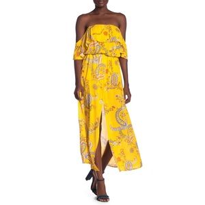 ILLA ILLA Paisley Hi-Lo Maxi Dress